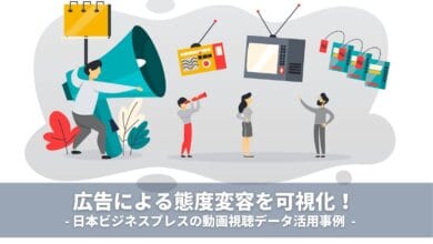 広告による態度変容を可視化! 日本ビジネスプレスの動画視聴データ活用事例